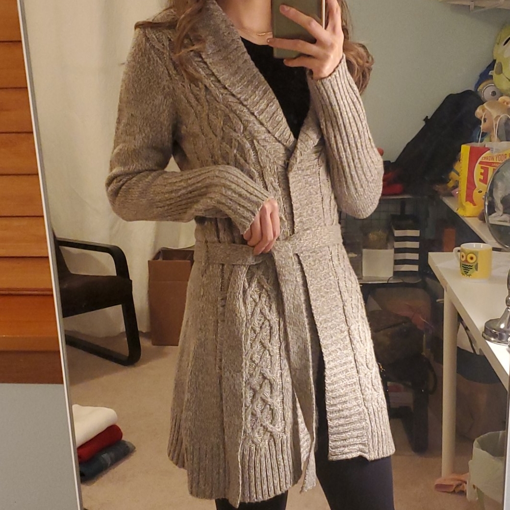 It's our time sweater cardigan